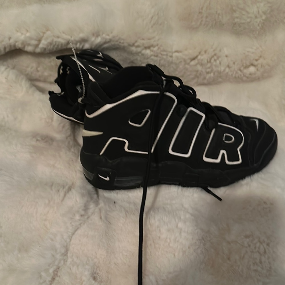 Nike Air More Black and White Men's Sneakers